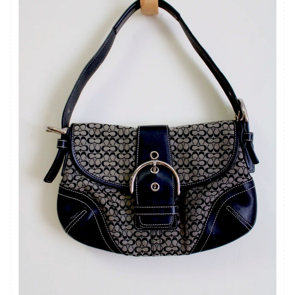 Coach Y2K Monogram Buckle Mini Bag